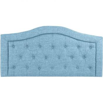Cabecero de Cama Azul Celeste de Madera