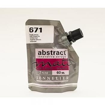 Sennelier Color acrílico mate Serie Abstract Matt 60 ml 671 rojo magenta