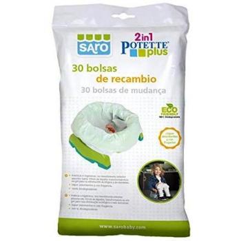 Saro 1051 - Bolsas de recambio para el orinal, unisex
