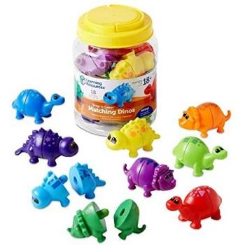 Learning Resources Snap-n Learn Matching Dinos