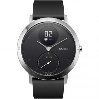 Withings Steel HR, Reloj Inteligente Unisex Adulto, Negro, 40 Mm