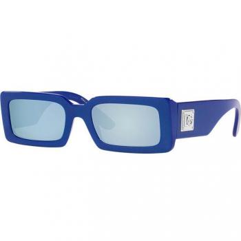 Dolce & Gabbana DG4416 Col. 337833 Donna Squadrata Blu Sunglasses, Female, Blue, Size: 53 MM, Acetate