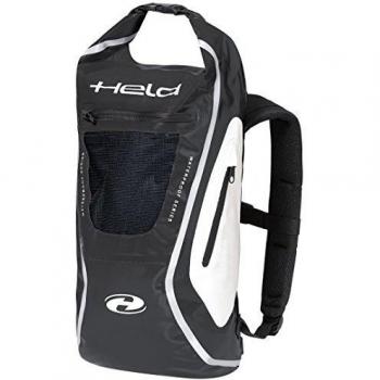 Motorcycle Held Waterproof Backpack PVC 30-40L Black