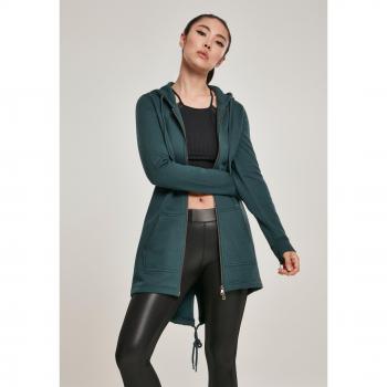Urban Classics Ladies Bottle Green Sweat Parka