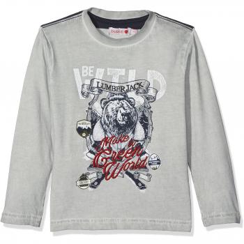 Bóboli 514000, Camiseta de Manga Larga para Niños, Gris