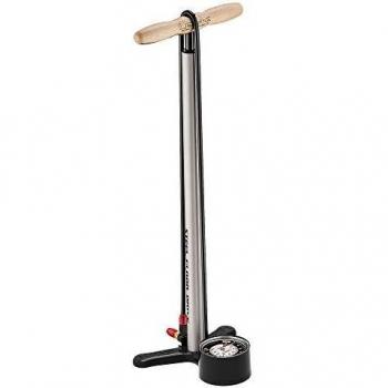 Lezyne steel floor drive pump gloss silver