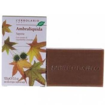 L'Erbolario Ambraliquida Perfumed Soap Bar 100g