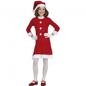 Disfraz de Mamá Noel Coqueta para niña