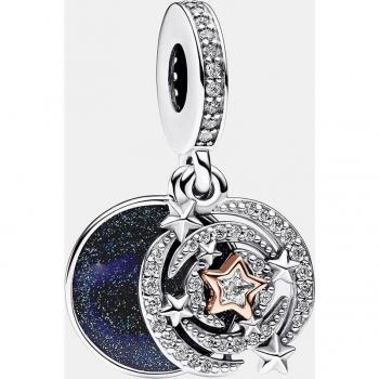 Charm Pandora Doble Estrella Fugaz