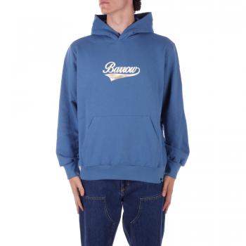 BARROW Men's Blue Hoodie - Size XS - Front and Back Print