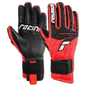 Guantes Reusch World Cup Warrior Neo - Guantes de portero, diseño ergonómico, palma de látex para un mejor agarre, tecnología de ajuste preciso, acolchado adicional en los dedos, sistema de cierre con cinta ajustable en