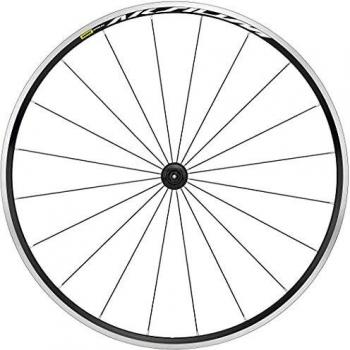Rueda Delantera Mavic Aksium 19 de Carretera, Aluminio, Freno de Llanta, 700c, Color Negro