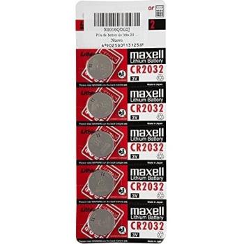 Lote de 10 Pilas Botón CR2032 de 3V Maxell