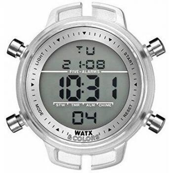 Watx & Colors Reloj Analog-Digital para Mens de Automatic con Correa en Cloth S0311955