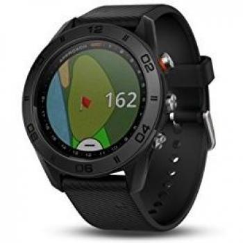Garmin Approach S60 - Reloj de Golf con Correa de Silicon, GPS, color Negro