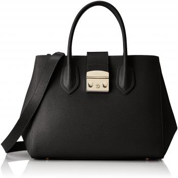 Furla - 908102, Bolsos totes Mujer, Negro