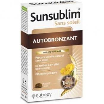 Nutreov Sunsublim Self-Tanner 28 Gel-Caps