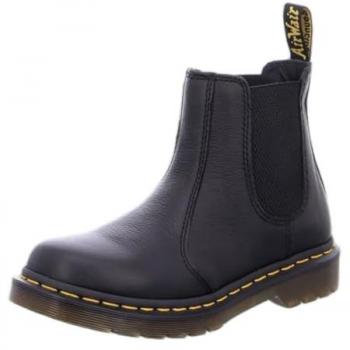 Dr. Martens Women's 2976 Virginia Black Leather Chelsea Boots Size 38