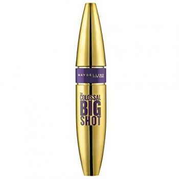 Maybelline New York, Máscara de Pestañas Volum' Express, Colossal Big Shot, Negro, 9,5 ml