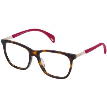 Furla VFU678 Women's Glasses, Light Gold with Colored Accents, Size 54 mm