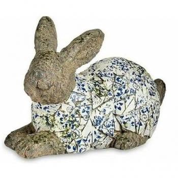 Ibergarden Figura Decorativa para Jardín Conejo Poliresina 20 x 29 x 40,5 cm (2 Unidades)