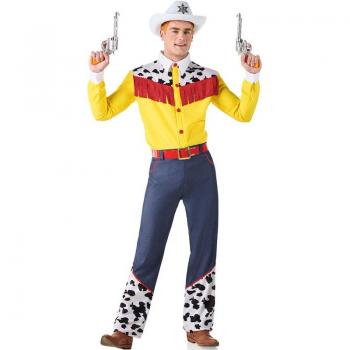 Kimokawaii Disfraz de Vaquero del Lejano Oeste para hombre