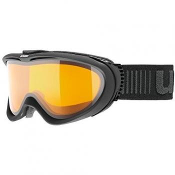 Uvex comanche LGL Gafas de esquí, Adultos unisex, black mat, one size