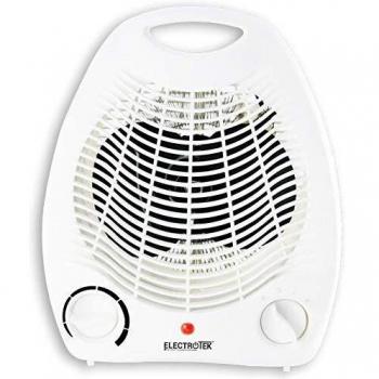 ELECTROTEK Calefactor eléctrico 2 ajustes de Temperatura 1000/2000W ET-TV06