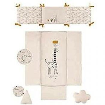 Bimbi Pirulos Colcha Rev.+Prot.60X120+2 Coj. 201 Selva 149 00 - Colchones para cunas, unisex