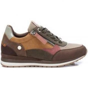 Zapatillas de mujer Refresh 171401 Nude con cremallera
