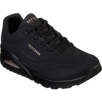 Skechers Street Uno Stand On Air Women's Black Sneaker 9 M