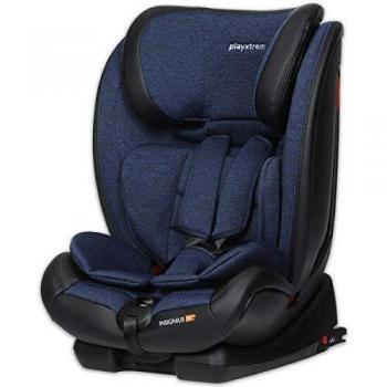 Playxtrem Insignius Fix - Silla de coche con Isofix para grupo 2 y 3, color Azul