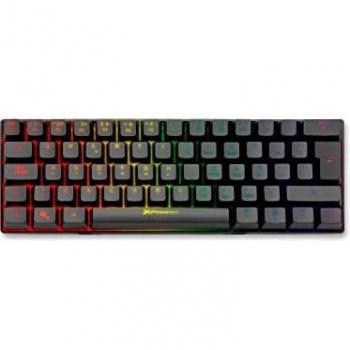 Phoenix Technologies Mirage Teclado Mecánico con Cable RGB Gaming para Ordenador, PC, Ultra-Compacto