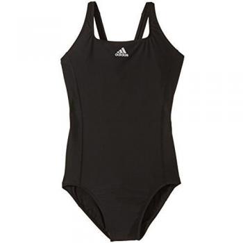 adidas I ESS 1PC - Bañador para mujer, color negro / plata, talla 44
