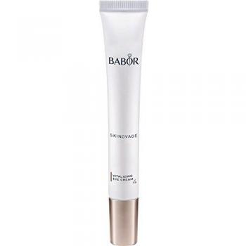 BABOR Skinovage Vitalizing Eye Cream, with Energizing Green Tea and Caffeine Under Eye Treatment, Reduces Appearance of Dark Circle and Puffiness, Blue Light Protect, Non-Comedogenic and Vegan