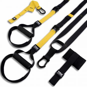 TRX All-in-One - Sistema de entrenamiento en suspensión - Versátil sistema de gimnasio en casa - Incluye acceso al club de entrenamiento TRX