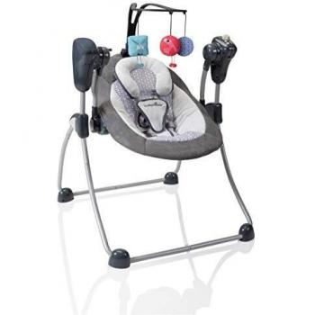 Babymoov A055010 - Balancín Swoon Bubble, color gris