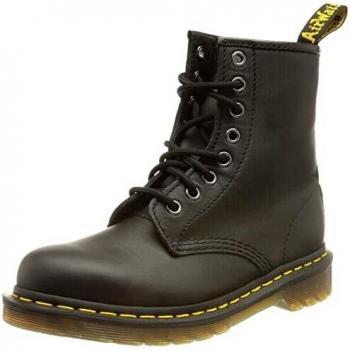 Dr. Martens 1460 Black Leather Ankle Boots Women's Size 38