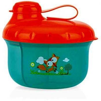 Nuby ID5346AQUA - Dispensador de leche en polvo, color azul
