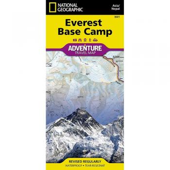 Everest Base Camp Adventure Map - National Geographic GPS-Compatible Trekking Map 1:50,000