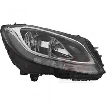 Faro Delantero H7/H7 Blanco para Mercedes-Benz Clase C Coupe - VAN WEZEL 2924962M