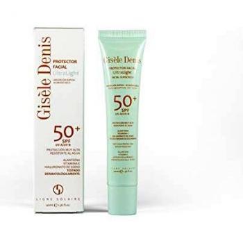 Gisèle Denis - Protector Solar Facial Ultraligero, FPS50+, Matificante, Resistente al Agua, 40 ml