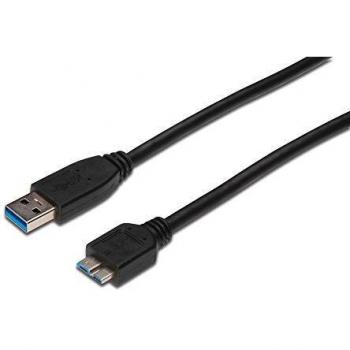 DIGITUS Cable de conexión USB 3.2 Gen1-0,5 m - USB A