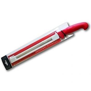 VIRUTAS JAMON - Cuchillo Jamonero C/Proteccion Virutas Jamon 30 Cm