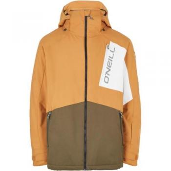 O'Neill Jacksaw Jacket Chaqueta de esquí para Hombre, Talla Small, Color Rich Caramel