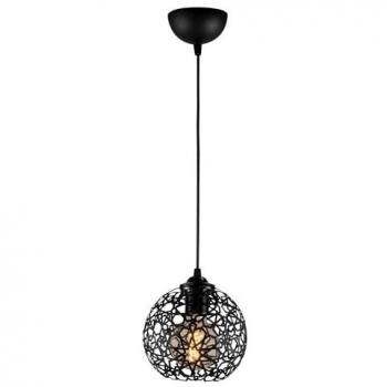 Lámpara de Techo Ajustable Wellhome - Estructura de Metal, 17x17x115 cm, Color Negro