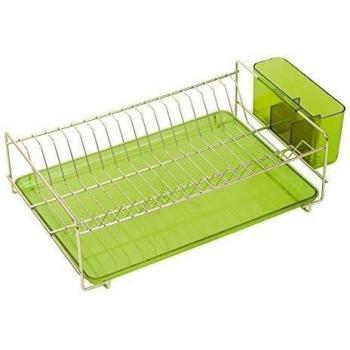 Sauvic Escurreplatos Armario Plastificado Blanco 65 Cm, Acero Inoxidable, 38.5x25x12 cm