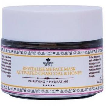 Mascarilla Facial Purificante E Hidratante - Carbón Activado y Miel