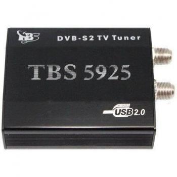 TBS®5925 Tarjeta sintonizadora de TV USB DVB-S2 Satélite Captura de Señales 16APSK/32APSK/ACM/VCM/MIS