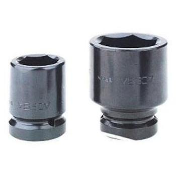 Llave de vaso impacto 1/2 métrica M-17 serie corta.